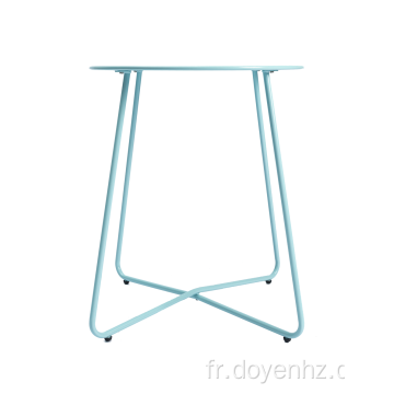 Table ronde en métal 60cm